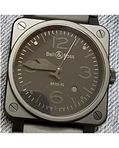 BELL AND ROSS Aviation Black Dial