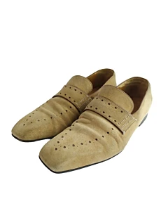 Berluti Beige Suede Leather Loafer