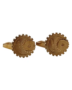 Canali Golden Cufflinks