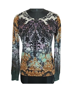 ETRO Round Neck Printed Sweater