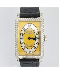 Franck Muller Chronometro 902 QZ D White Gold Diamond Bazel