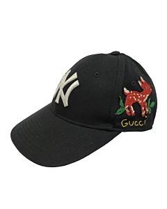 Gucci NY Yankees Deer Baseball Cap