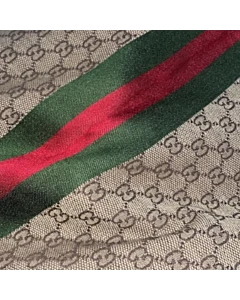 Gucci GG Jacquard Knitted Web Scarf