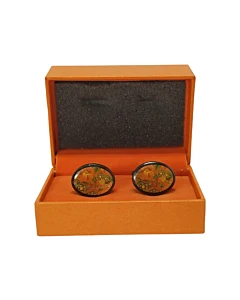 Hugo Boss 08657 Orange Flower Cufflinks