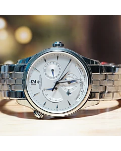 Jaeger-LeCoultre Master 39 MM Silver Dial Steel Automatic