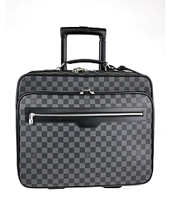 Louis Vuitton Damier Graphite Canvas Pilot Case Luggage Bag