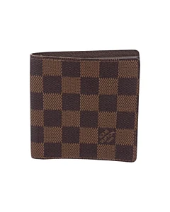 Louis Vuitton Damier Ebene Porte-Billets Mens Bi-Fold Wallet