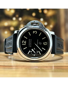 Panerai Luminor Marina Black Dial Rubber Strap