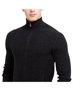 Polo Ralph Lauren Black Long Sleeve Cotton Sweater