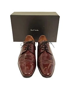 Paul Smith Brown Leather Brogue Shoe