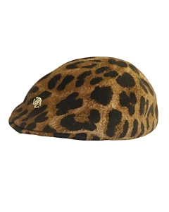 Roberto Cavalli Leopard Print Cap