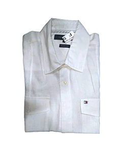 Tommy Hilfiger White Linen Shirt